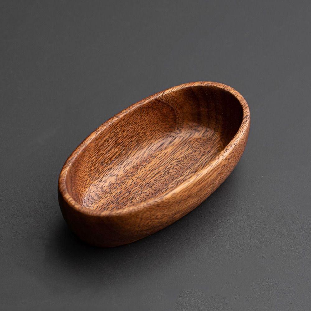 Food Bread Tray Japanese Style Boat-shaped Bowl Handcrafted Durable Snack Tray Natural Salad Bowl Party Serving