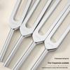 Aluminum Alloy Yoga Sleep Aid Tuning Fork Set with Leather Case