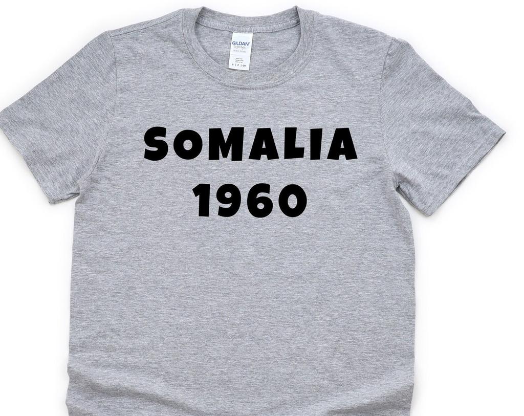 Somalia 1960 T-Shirt: Soft Cotton Blend Tee