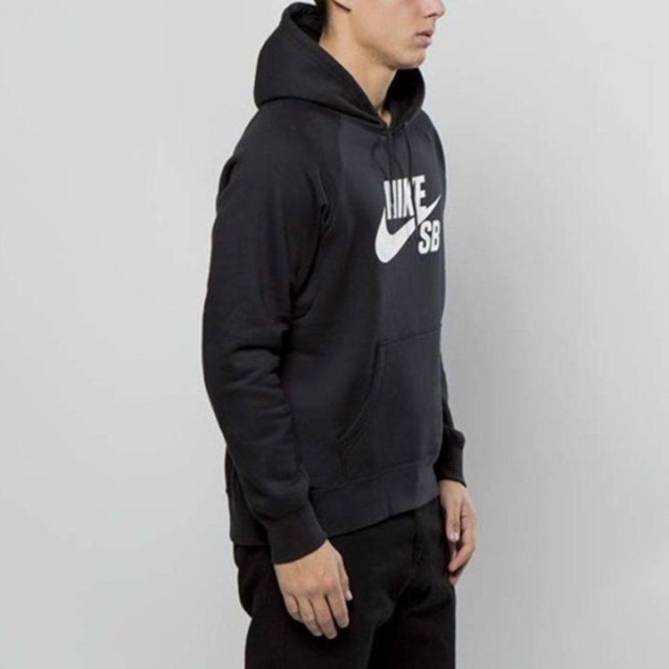 Nike Sweatshirts Men's Black Hooded Moderate Regular 846886-010