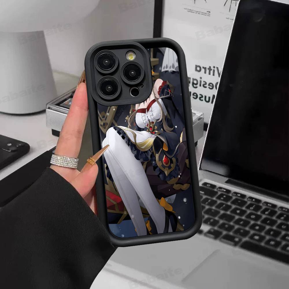 Game Genshin Impact Sandrone For iPhone 17 16 15 14 13 12 11 Pro Max Plus Phone Case Covers