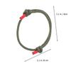 1Pcs Adjustable Braided Paracord Bracelet Premium Woven Hand Chain Fashion Jewelry for Women Birthday Valentine Mother
