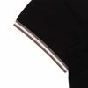 Emporio Armani Ss22 Solid Color Logo Print Short Sleeve Polo Shirt Men Polo Shirts Black 3L1FAG-1JTKZ-0999
