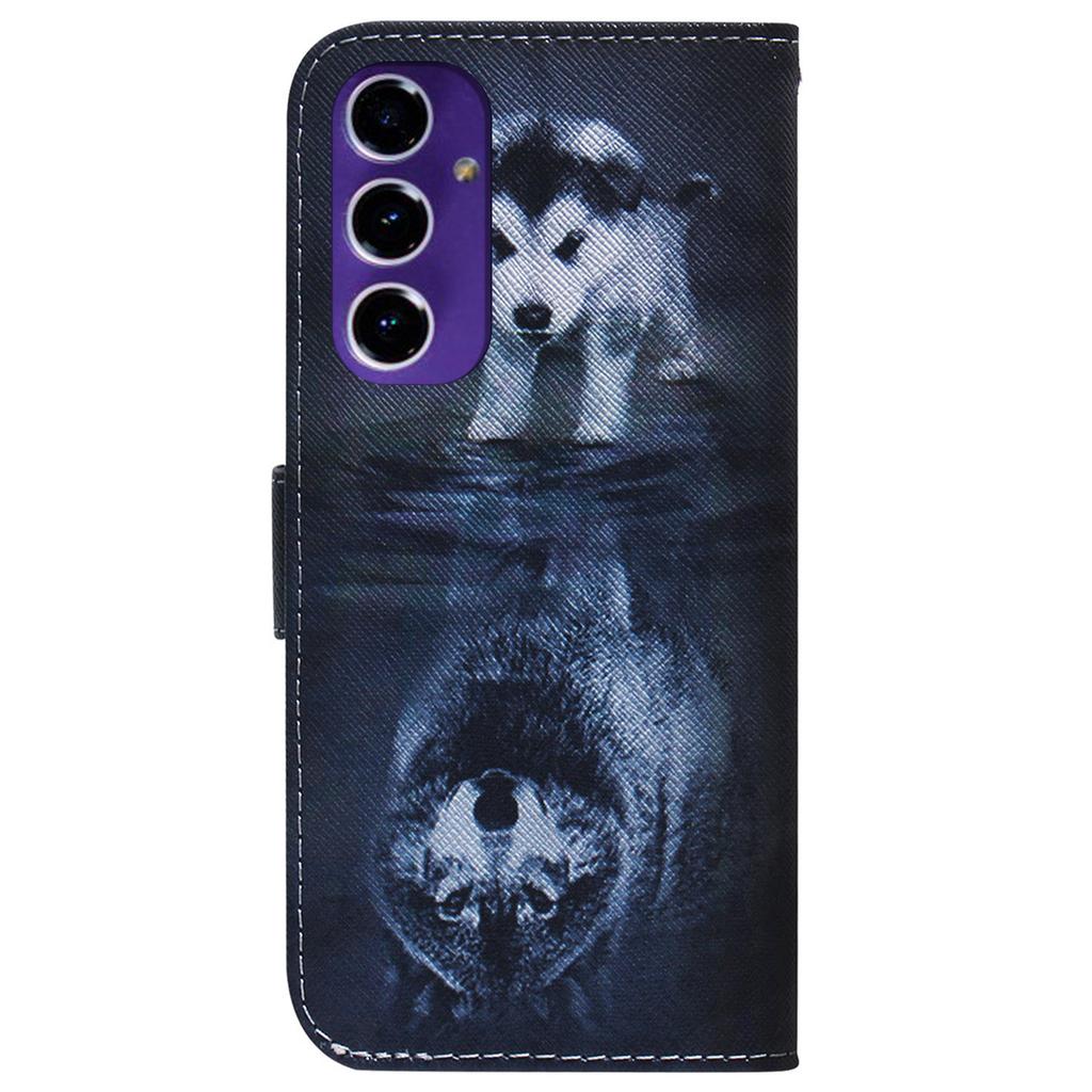 For Samsung Galaxy A16 5G/A16 4G Wallet Case Pattern Print Leather Phone Cover