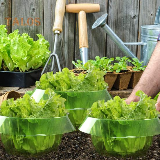 10/15/20Pcs Garden Cloches Planter Slug Collars Weather-Resistant Reusable Snail Defense Plant Cover Protectors