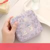 Large Capacity Sanitary Pads Bag Portable Mini Data Cables Organizer Multipurpose Women Girls Cosmetic Makeup Bag Coin Purse