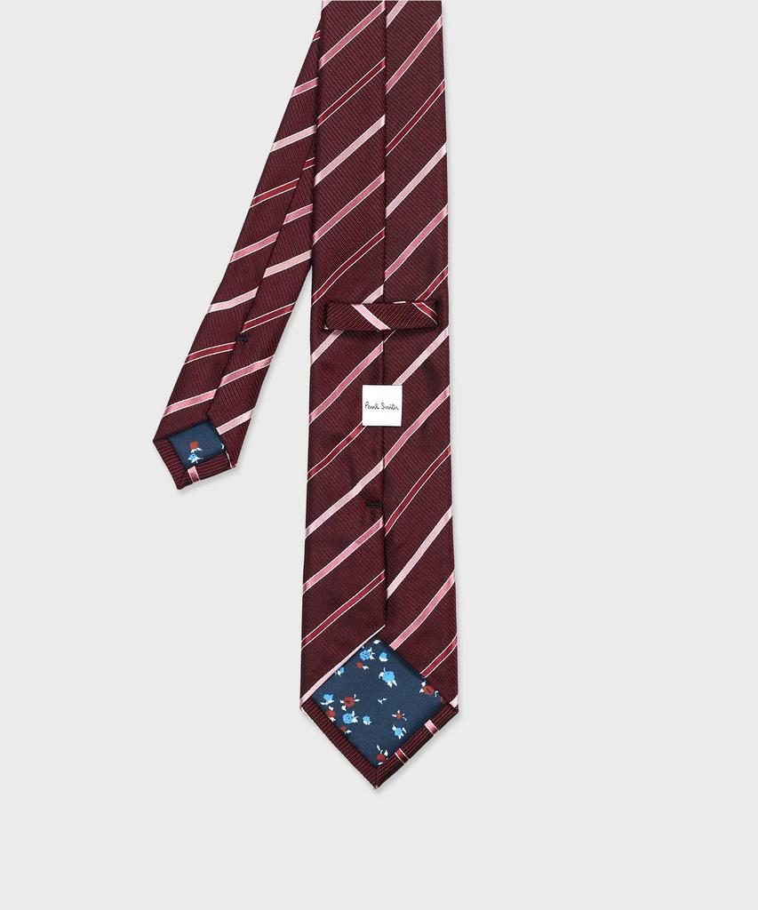 Corbata de regimiento de color degradado