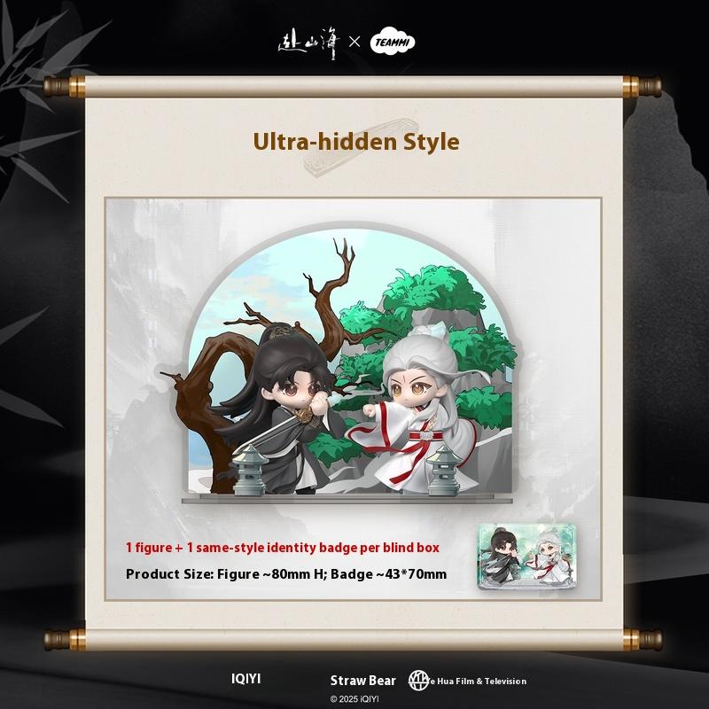 Fu Shan Hai Tv Official Legendary Journey Random Blind Box Chinese Ancient Style Cultivation Swordsman Pvc Doll Model Toy