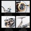 DEUKIO Gapless All-Metal Spinning Fishing Reel