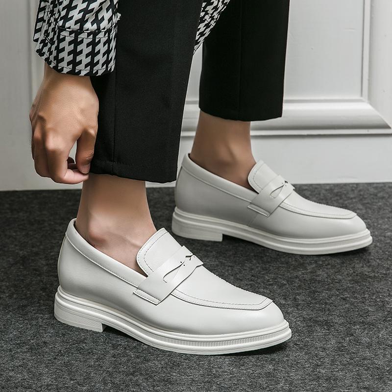 High Quality Men's Dress Shoes All-match Men's Loafers Men's Slip-On Fashion Casual Shoes Classic Men New Footwear for Wedding