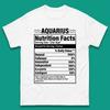 Wassermann Nährwertangaben Herren T-Shirt Damen Oberteile T-Shirts