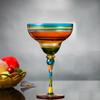 Handmade Colored Drawing Cocktail Cup Europe Goblet Cup Champagne Cup Wine Glasses Bar Party Home Drink Ware Wedding Gifts