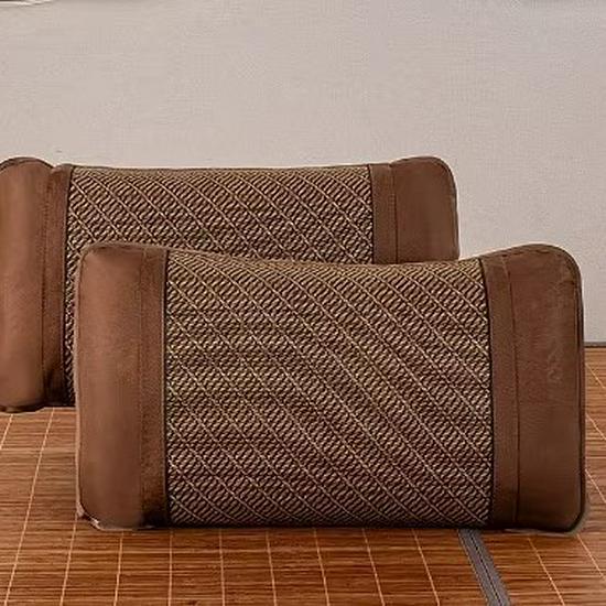 Sommer Kühl Rattan Kissenbezug Set - Erwachsene, Einzelbett, 2-teilig