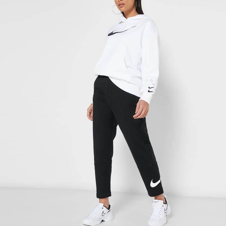 Nike Running Training Sports Casual Tapered Pants Women Bottoms Black DB3865-010