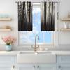 2-Panels A Forest Shrouded in Smoke Printed Curtain - Artistic Home Decoration Curtains   All Season Decorative Curtains