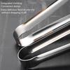 Super Grip Non-Slip Kitchen Tongs - Wide-Tip Stainless Steel Design for Effortless Cooking, Grilling & Serving