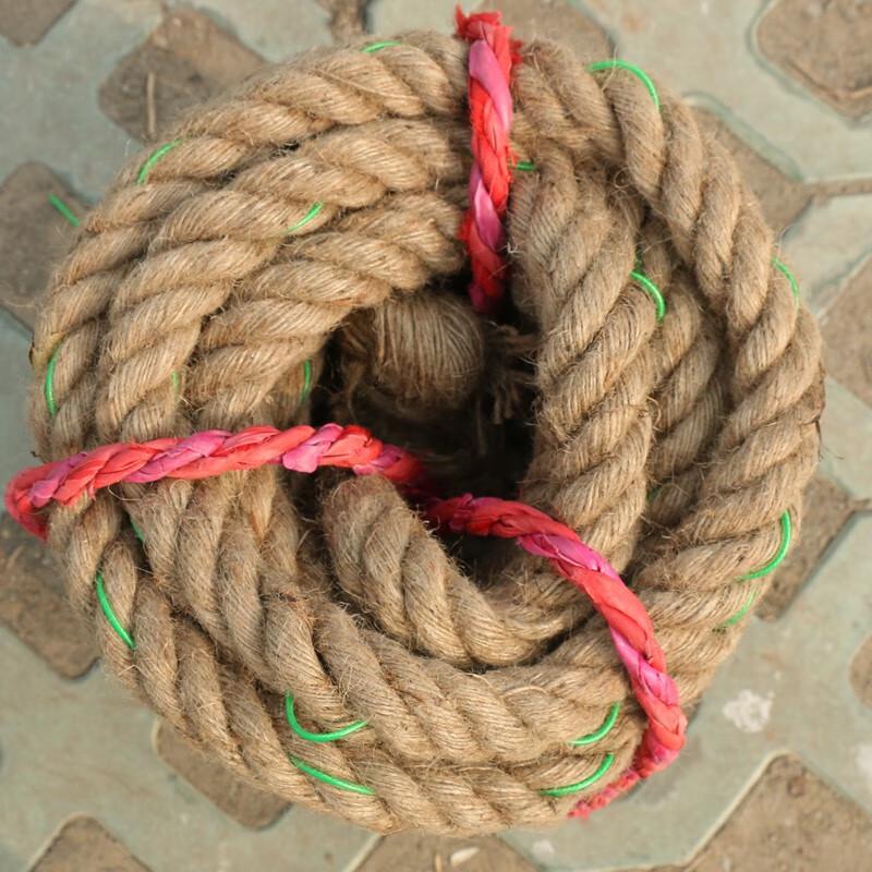 Chiqianli Steel Core Hemp Tug-of-War & Fitness Rope