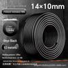 Zhuo Ji 8mm High-Pressure Transparent PU Air Hose for Air Compressors (Sizes: 4/6/10/12/14/16)