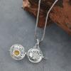 Women's Versatile Retro Patterned Hollow Necklace