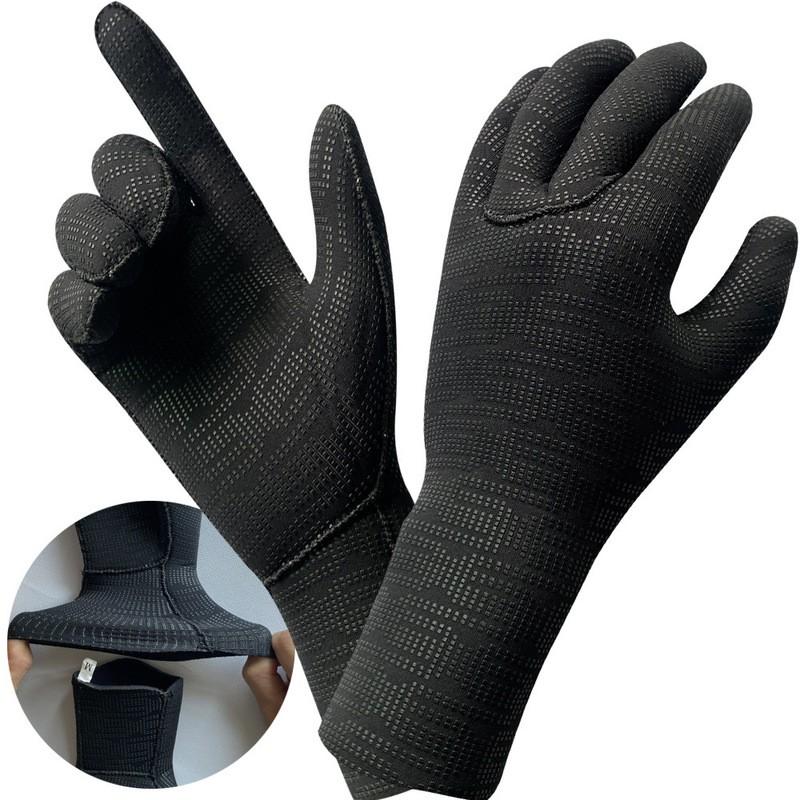 Guanti da Subacquea in Neoprene da 3 mm 5 mm Snorkeling Scuba Apnea Nuoto Invernale Isolamento Termico Antiscivolo Resistenti all'Usura