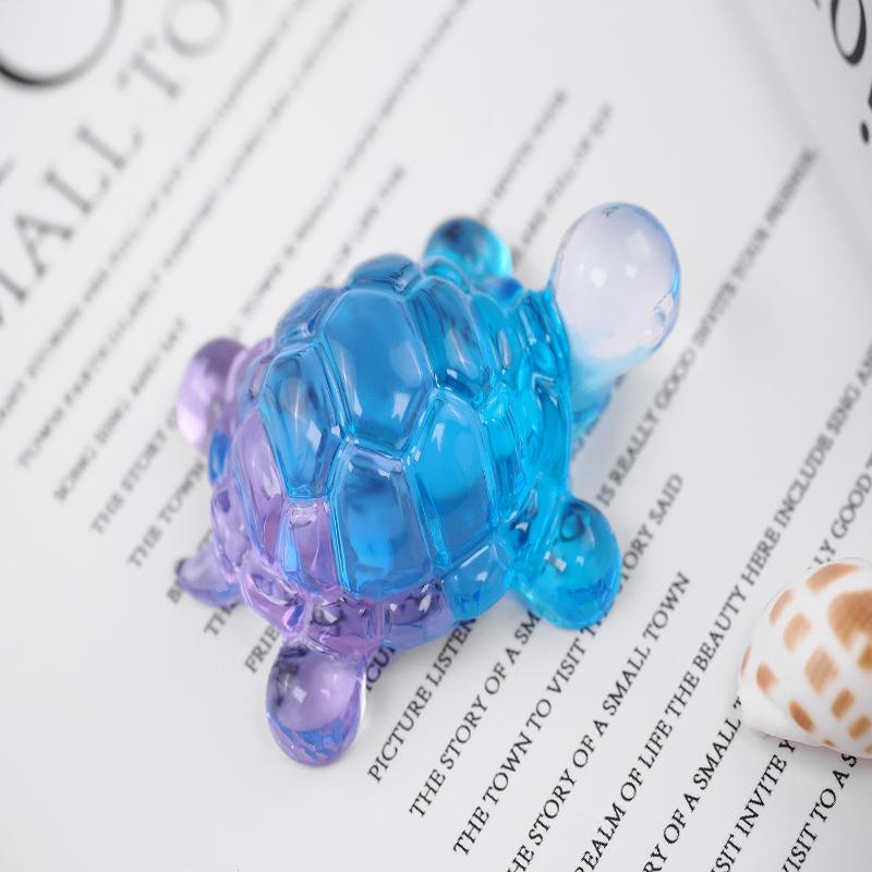 Sea Turtle Keychain Diy Ocean Theme Silicone Mold Handcraft Epoxy Resin Mold