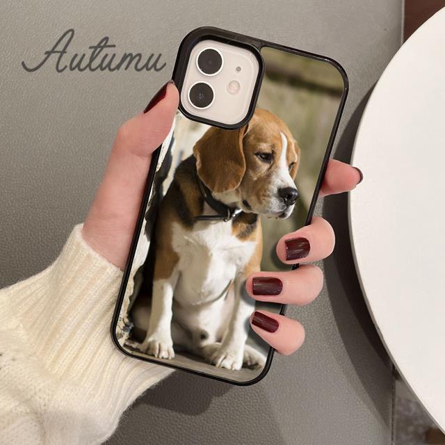 Roztomilý pouzdro na telefon s motivem psa Beagle pro iPhone 11 12 13 14 Pro Max mini X XR XS SE 2020 5 6S 7 8 Plus Samsung Galaxy S21 S22 Kryt skořepina