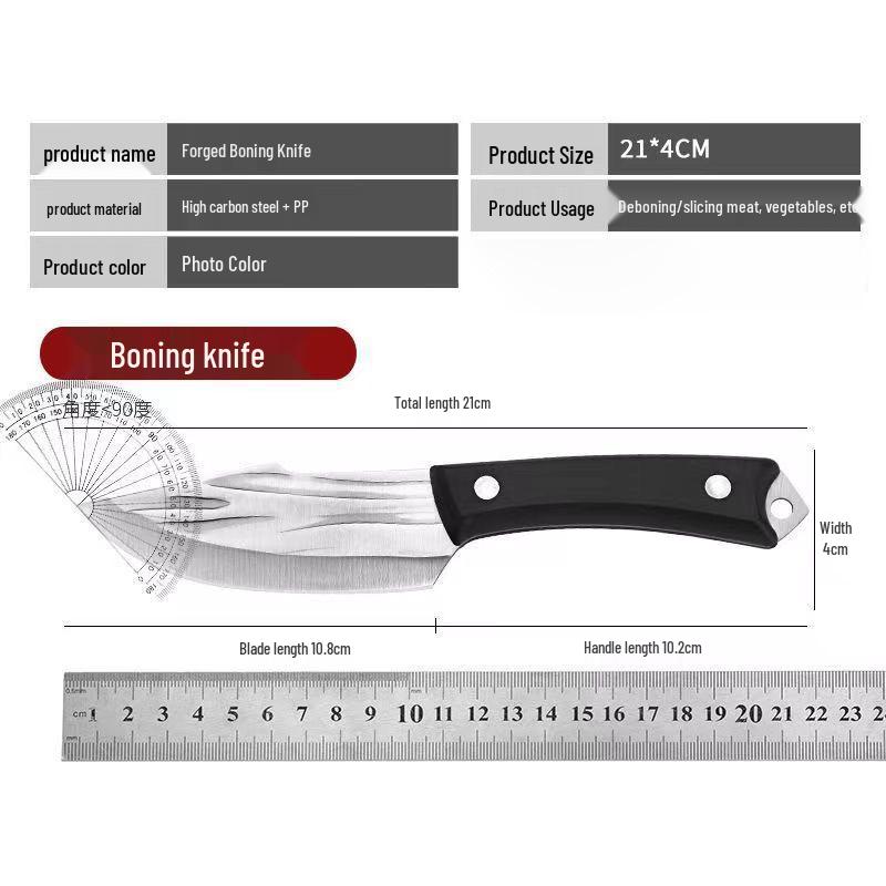 Couteau ultra-tranchant forgé à la main pour l'anguille et le désossage – Outil de cuisine expert