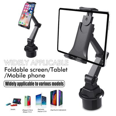 Auto Getränkebecher Halterung Auto Innen Wasserbecher Halter Handy Tablet Universell Langer Gelenk Auto Halterung