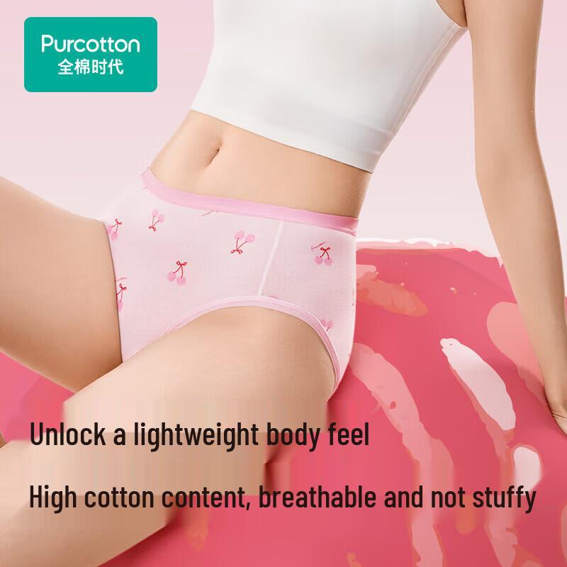 Cotton Republic Women's Printed Cotton Briefs (3-Pack)