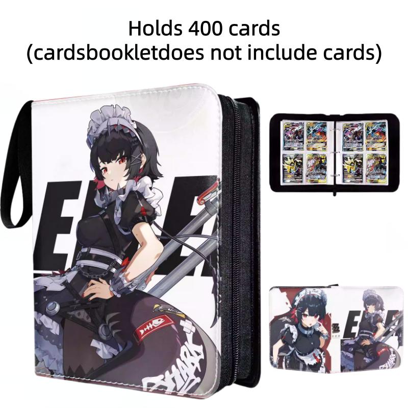 400pcs/900pcs Zenless Zone Zero Card Album Book Folder Anime Collections Zipper Cards Binder Holder Toy Gift