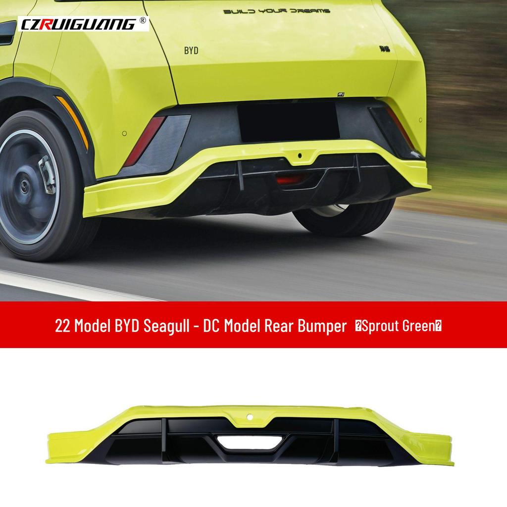 Wind Deflector & Spoilers for BYD Seagull: Headlights, Rear Bumper & Front Lip