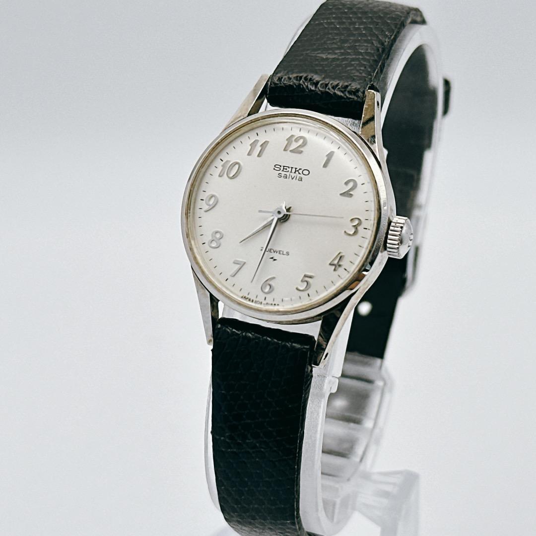 Good condition [in operation] SEIKO SALVIA ladies  watch hand-wound