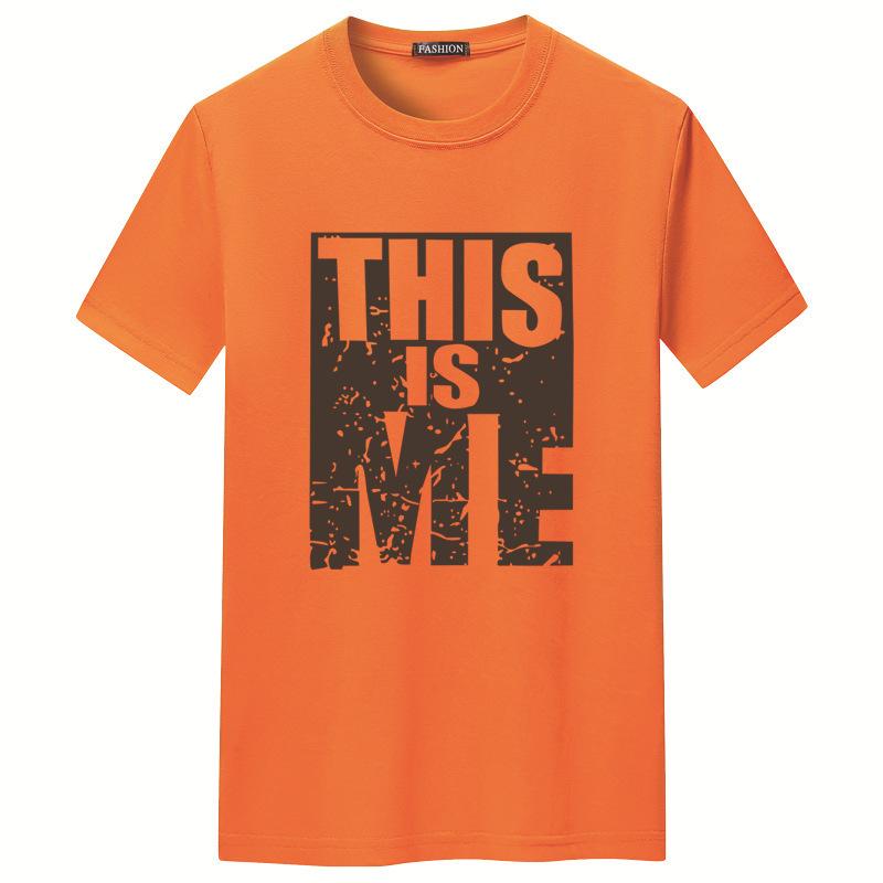 QICED Letní triko s krátkým rukávem Pánské triko Trend s výstřihem do O