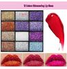 74-Color Eyeshadow, Lip Gloss, Blush & Foundation Cream Glitter Makeup Set  