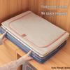 Clothes and Quilt Storage Box - Foldable Cotton & Linen Wardrobe Organizer