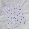 Magical Blow Bubbles Goldfish Bunny Rabbit Cat Kitten Shape Shiny Dreamy Bubbles 5D Nail Art Decorations Sticker Manicure Decal
