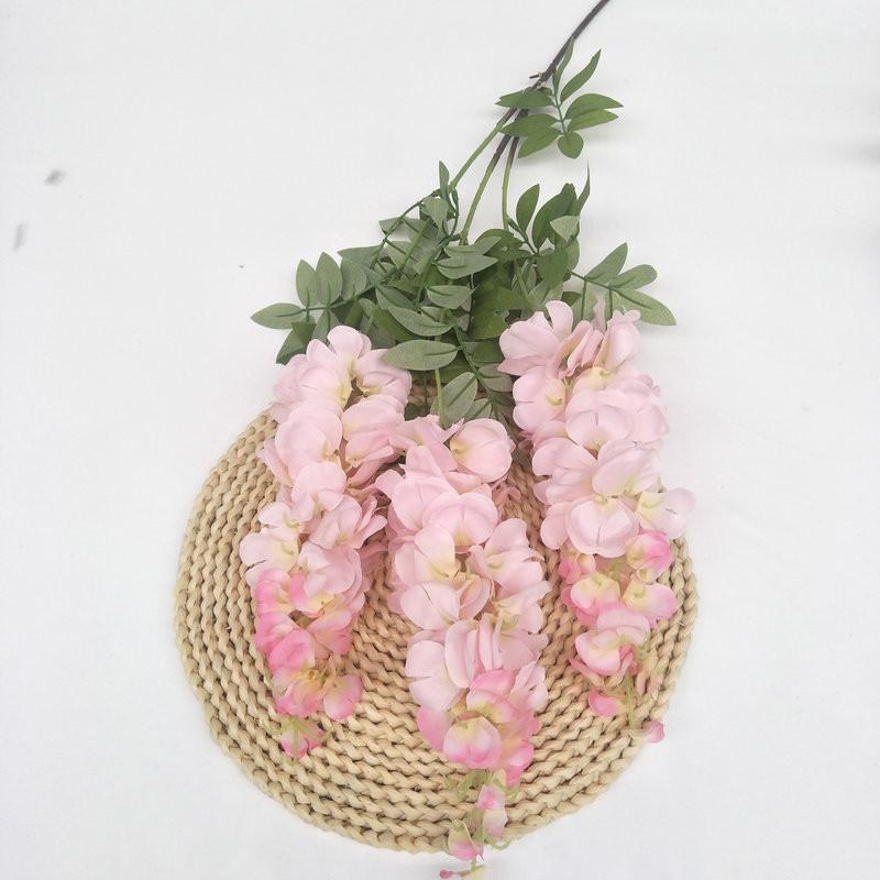 Faux Purple Wisteria Hanging Flowers For Wedding Decor And Event Arrangements Ceiling