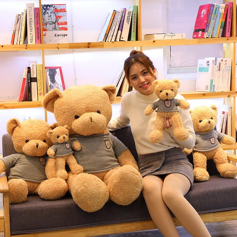 Pluszowy Miś Lalka Prezent na Urodziny, Jednoczęściowa Zabawka