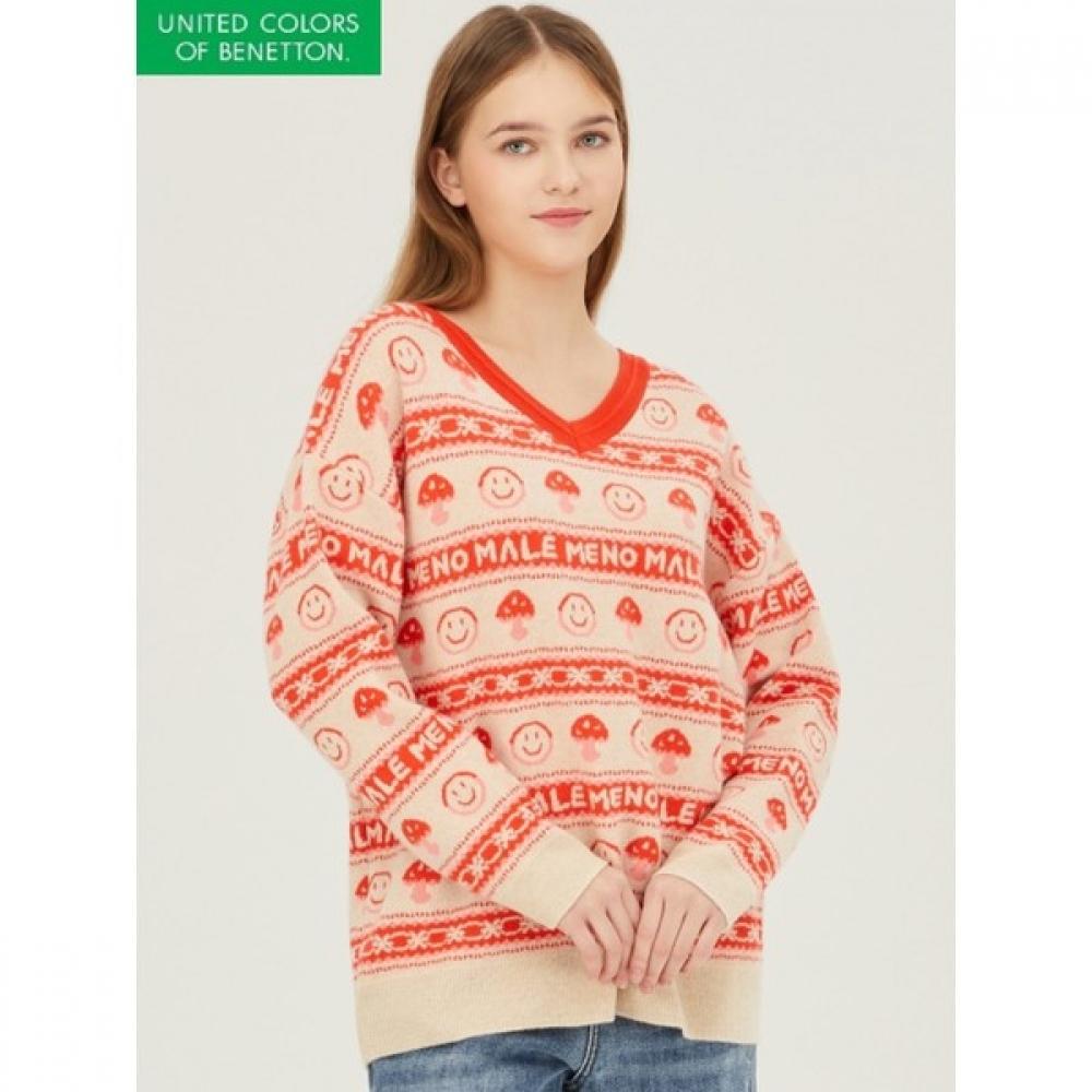 

Benetton Mushroom Smile Knit Bakp49361 OR/OS