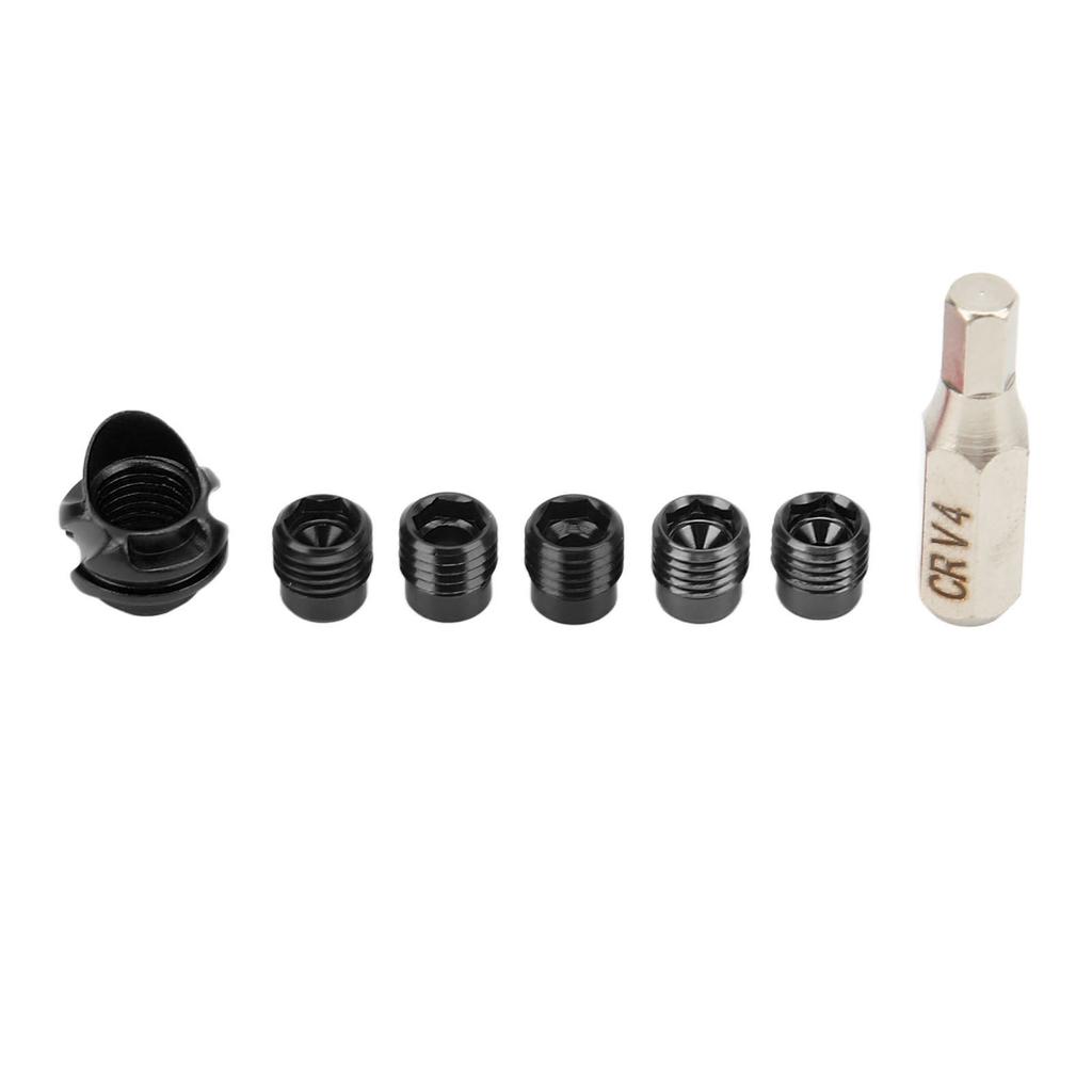 Compound Bow Peephole Set with Cap 37 Degree Replaceable Inner Core Peep Sight Set