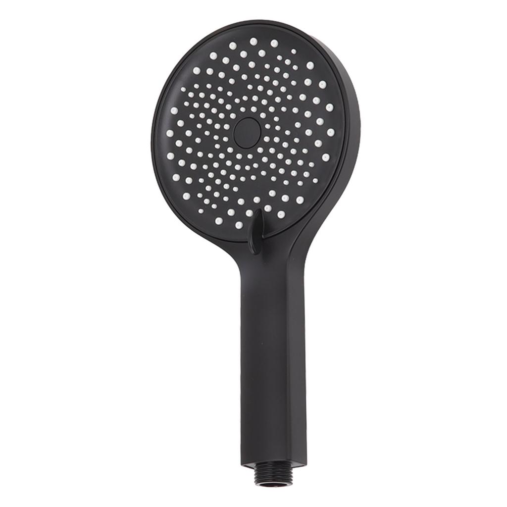 Handheld Shower Head Water Saving High Pressure Large Sprinkler Shower Sprayer for Bathroom Black
