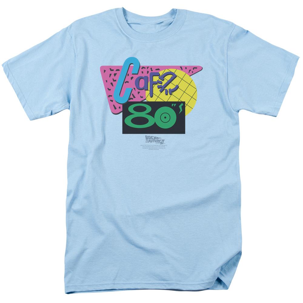 

Back To The Future II Cafe 80 s T-Shirt Sizes S-4XL NEW 4XL