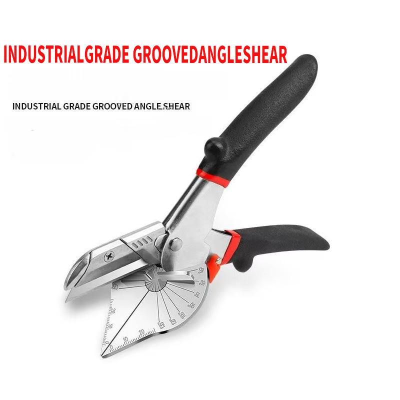 Multifunctional 45° Angle Cut Trunking Scissors for Woodworking & Electrical Work