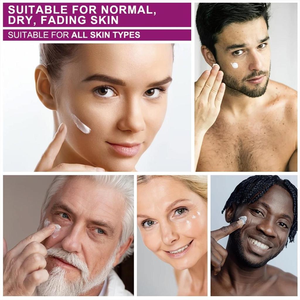 Oční krém zpevňuje pokožku kolem očí. Rozjasňuje a bělí, hydratuje a vyživuje pokožku