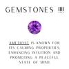 Rare Cabochon Amethyst Tennis Bracelet: 925 Sterling Silver
