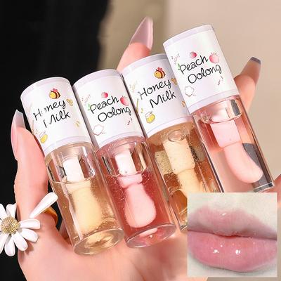 Make Up Beauty Cosmetics Lip Gloss Lips Moisturizer Jelly Lipstick Bright Oil Moisturizing Balm Lip Skin Care