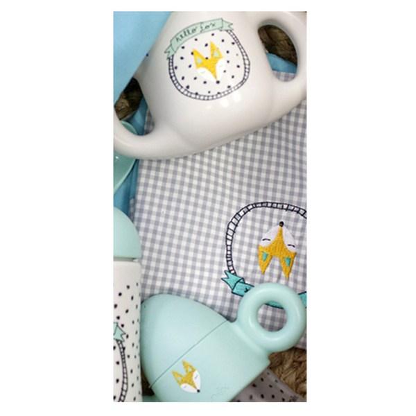 Swabinex Hello Fox Ambidextrous Spout Cup 150ml, Mint, 1 Piece