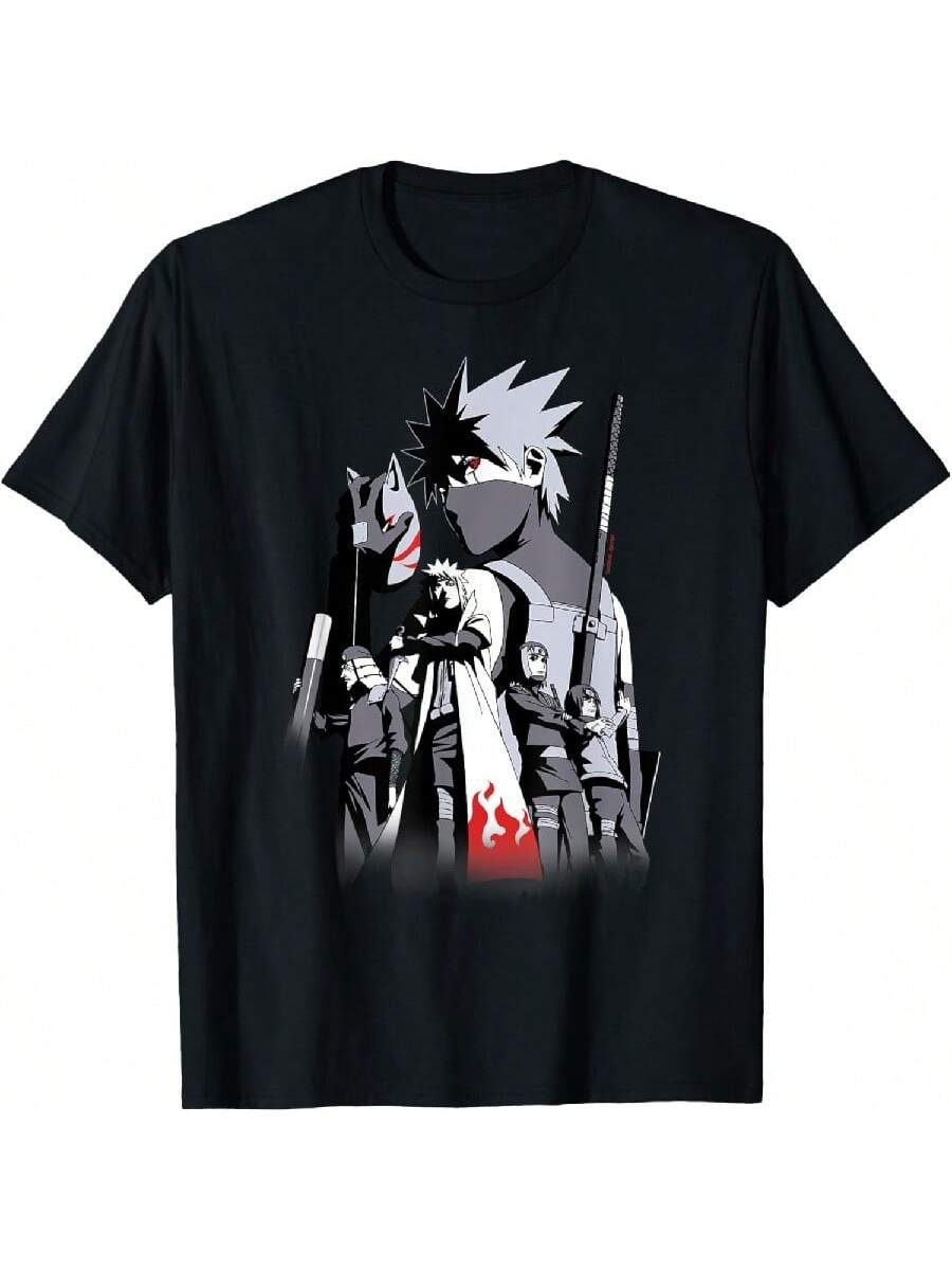 Narutos With Kunai Kanji T-Shirt S разноцветный
