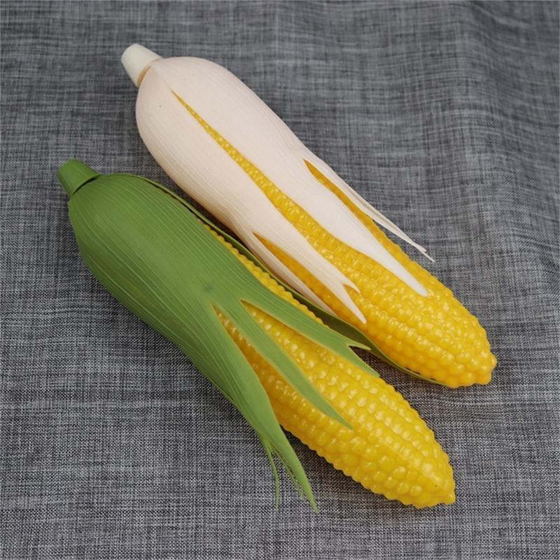 6Pcs Artificial Corn Simulation Vegetable Decoration for Thanksgiving Decoration X3UC