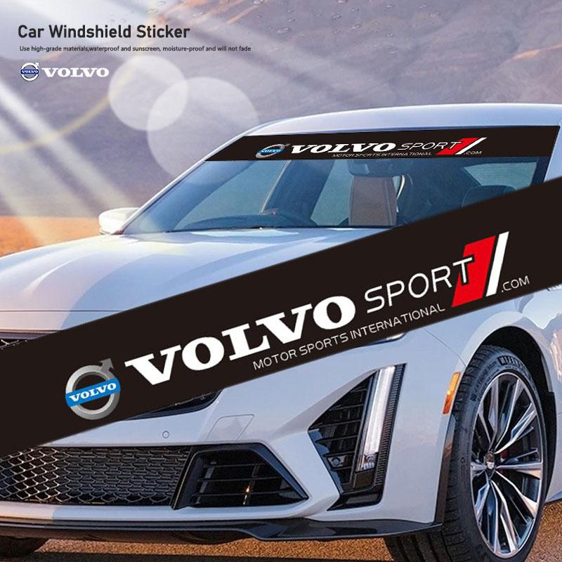 1 ks Samolepka na auto Přední sklo Dekorativní obtisk Pro Volvo Rdesign XC60 V60 V70 XC40 XC90 V90 V40 V50 EC40 S80 S60 S90 C30 C70